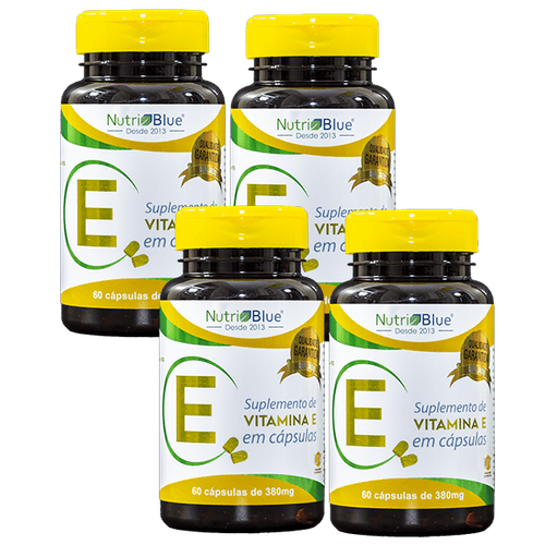 Promoção 4 Frascos - Suplemento de vitamina 