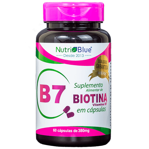 Biotina 60 Capsulás de 380mg