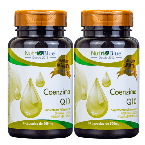 Promoção 2 frascos - Coenzima Q10 Em Capsulas Nutriblue