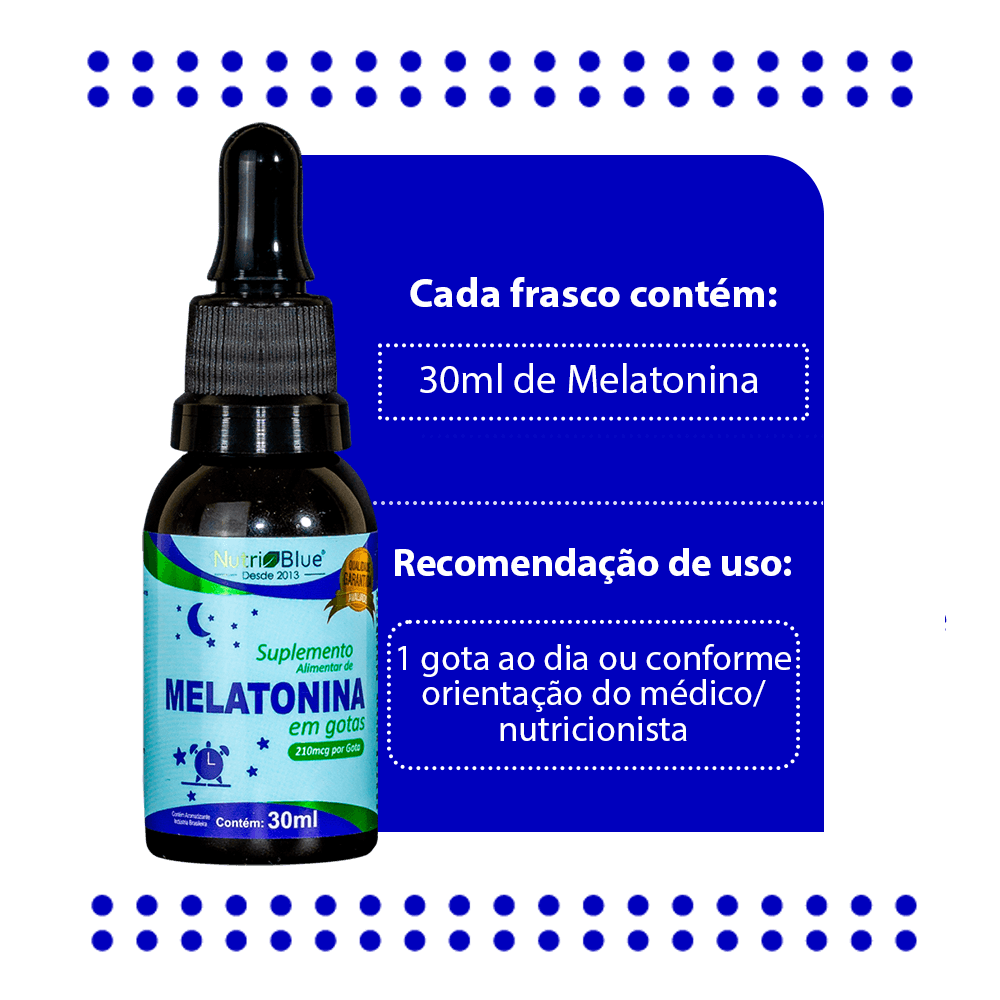 Melatonina Nutriblue 210mcg Gotas