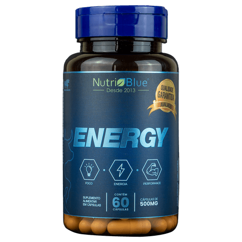 ENERGY: O Melhor Pré Workout para dar energia (60 Cápsulas)